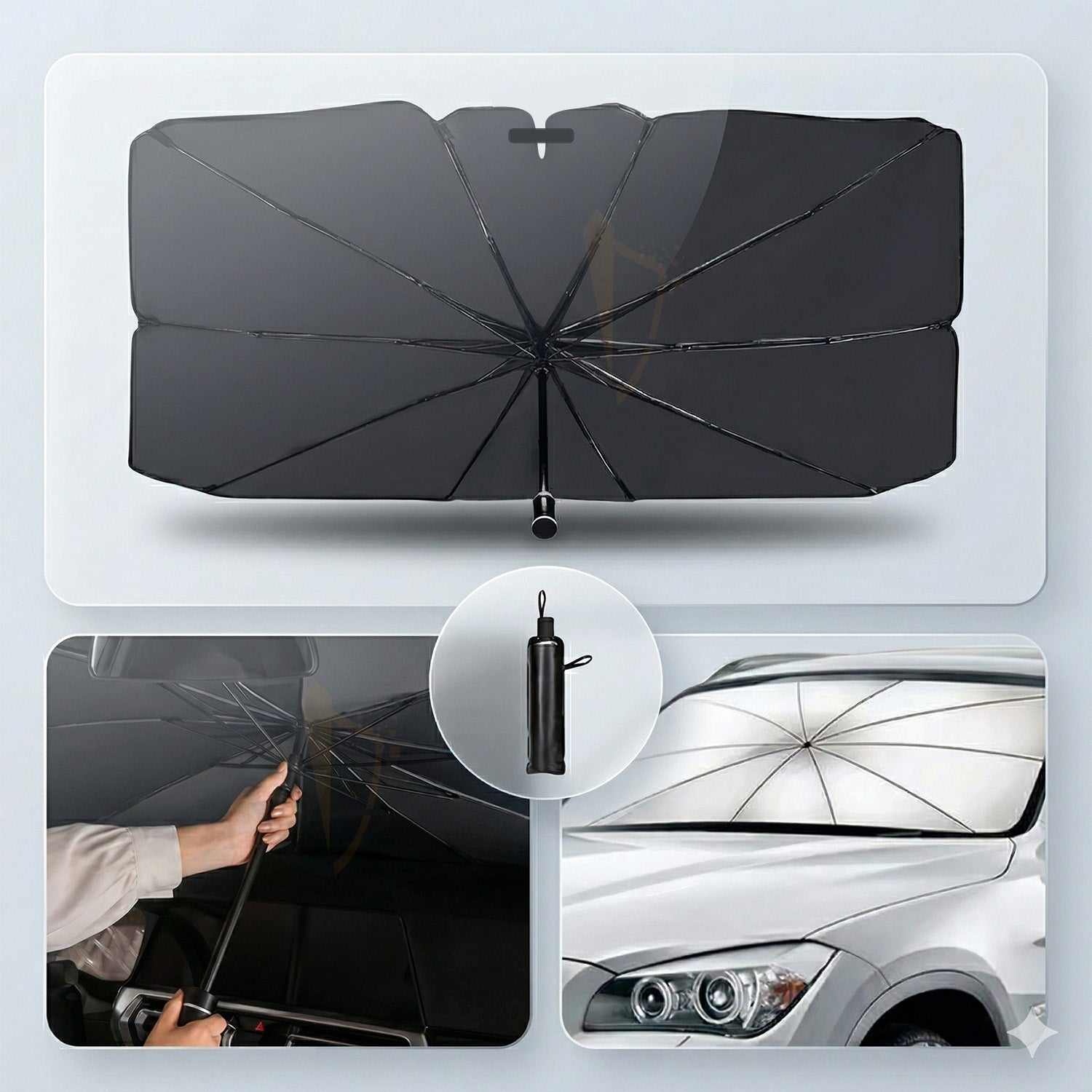 ArmourGuards SunShield Pro – Foldable Windshield Sun Shade Umbrella — view 6