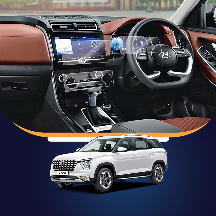Hyundai Alcazar infotainment screen protector