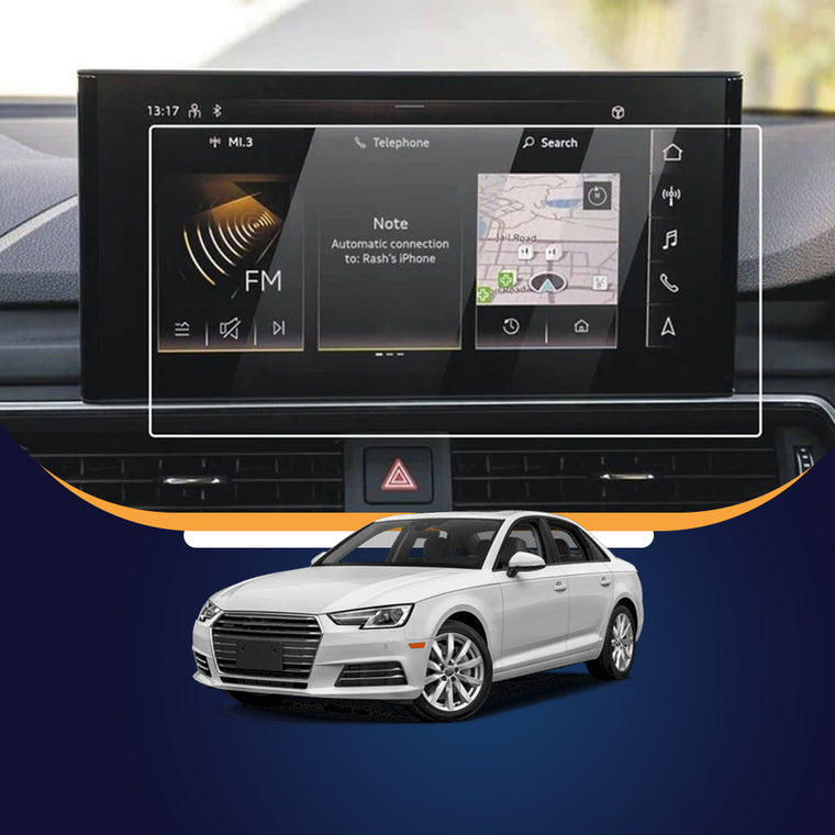 Audi A4 infotainment screen protector