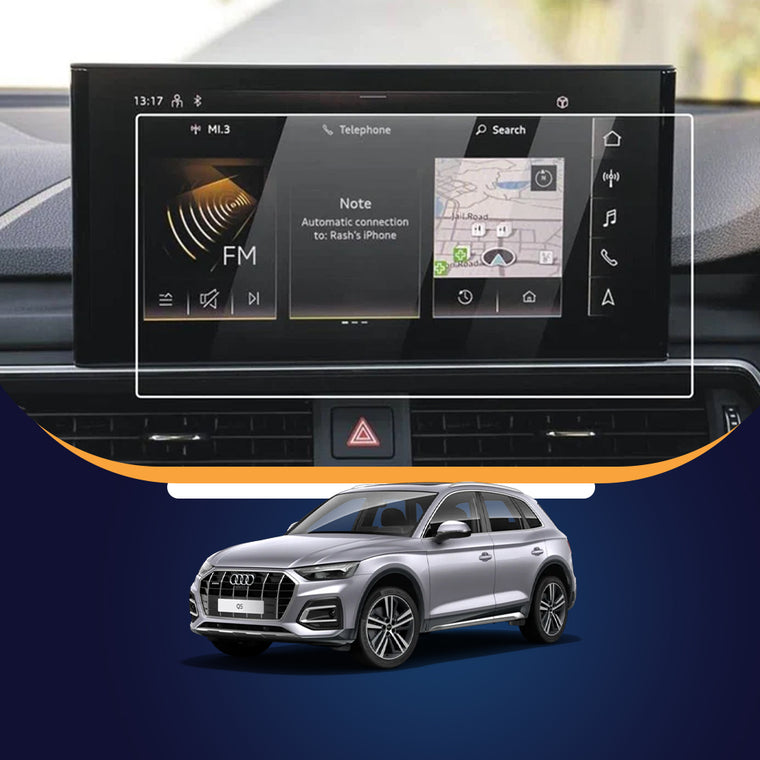 Audi Q5 infotainment screen protector