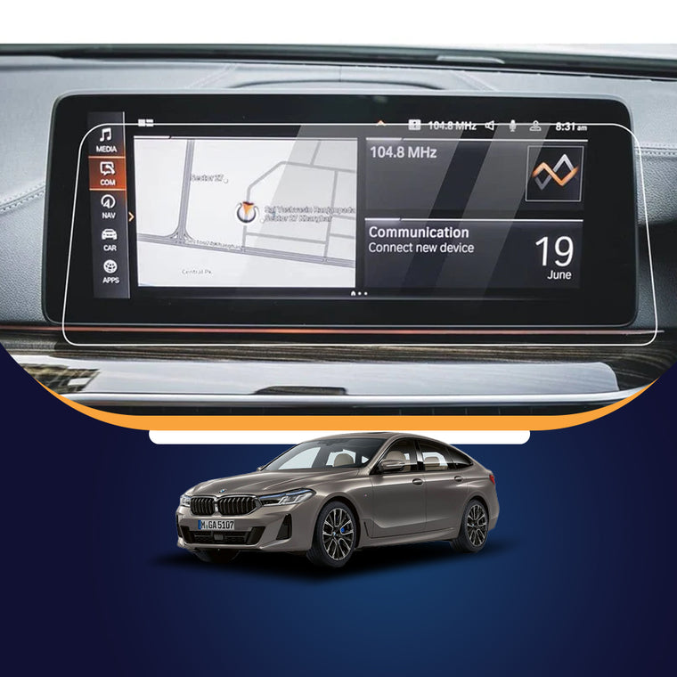 BMW 630i infotainment screen protector