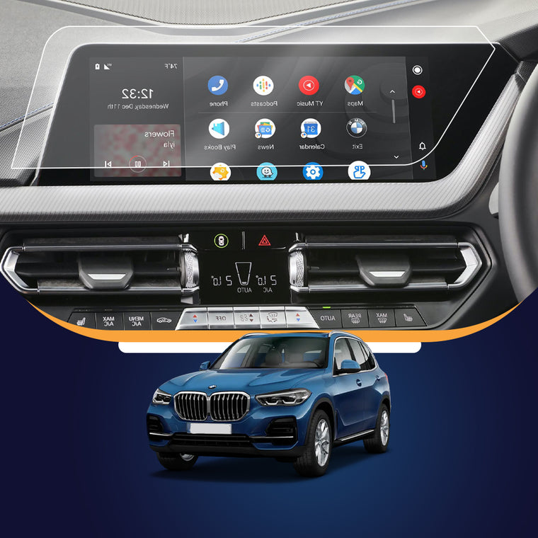 BMW X5 infotainment screen protector