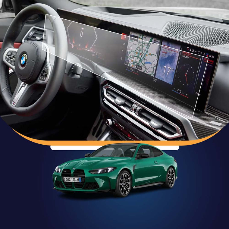 BMW M4 infotainment screen protector