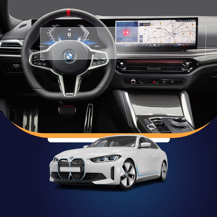 BMW i4 infotainment screen protector