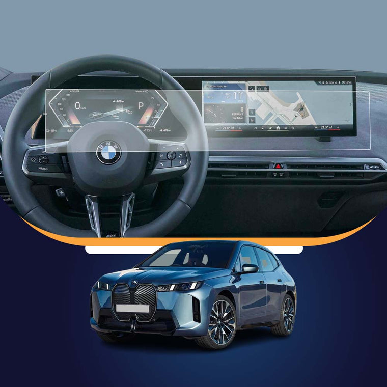 BMW iXM infotainment screen protector