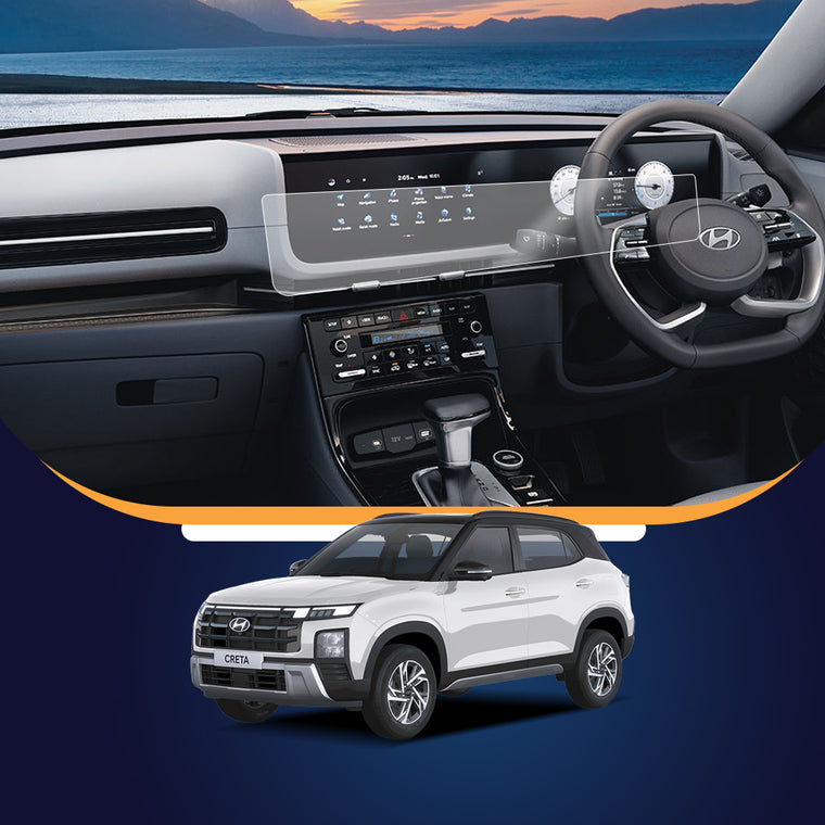 Hyundai Creta Facelift infotainment screen protector