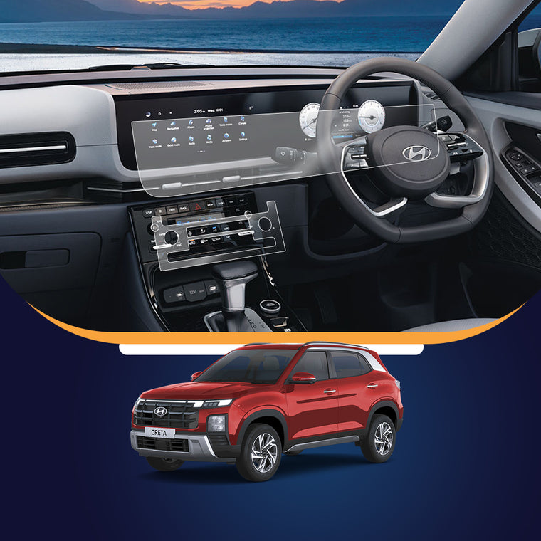 Hyundai Creta infotainment screen protector