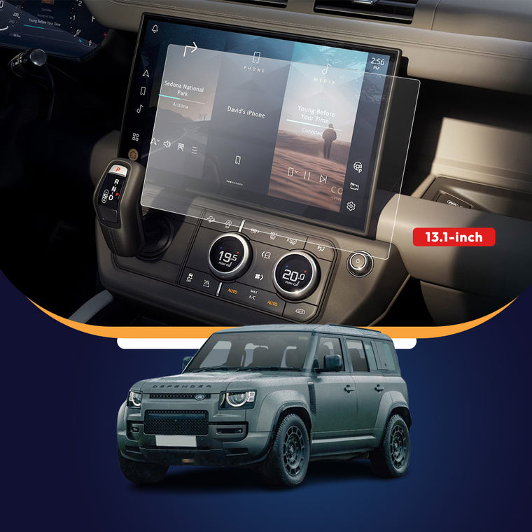 Land Rover Defender infotainment screen protector