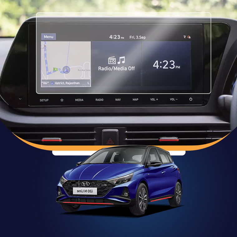 Hyundai i20 N Line infotainment screen protector