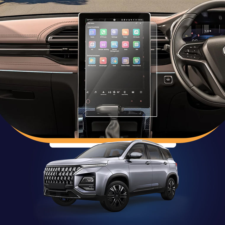 MG Hector Facelift infotainment screen protector