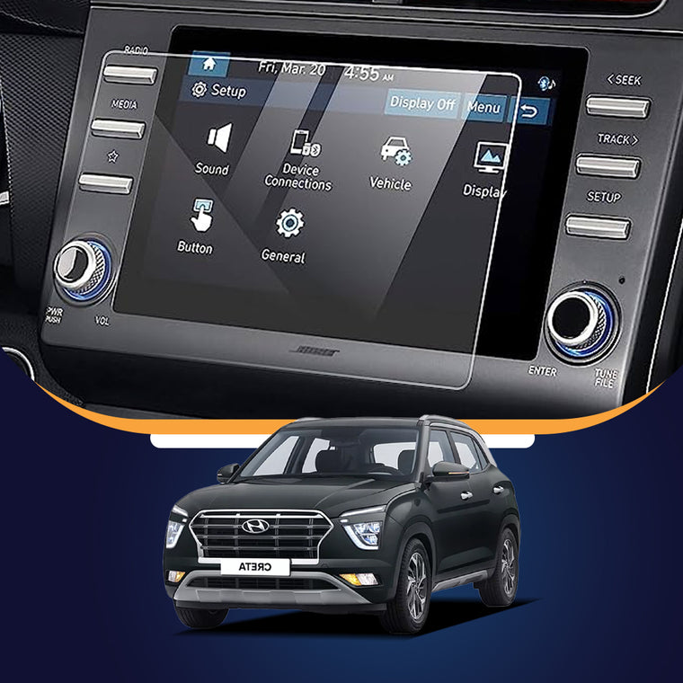 Hyundai Creta infotainment screen protector
