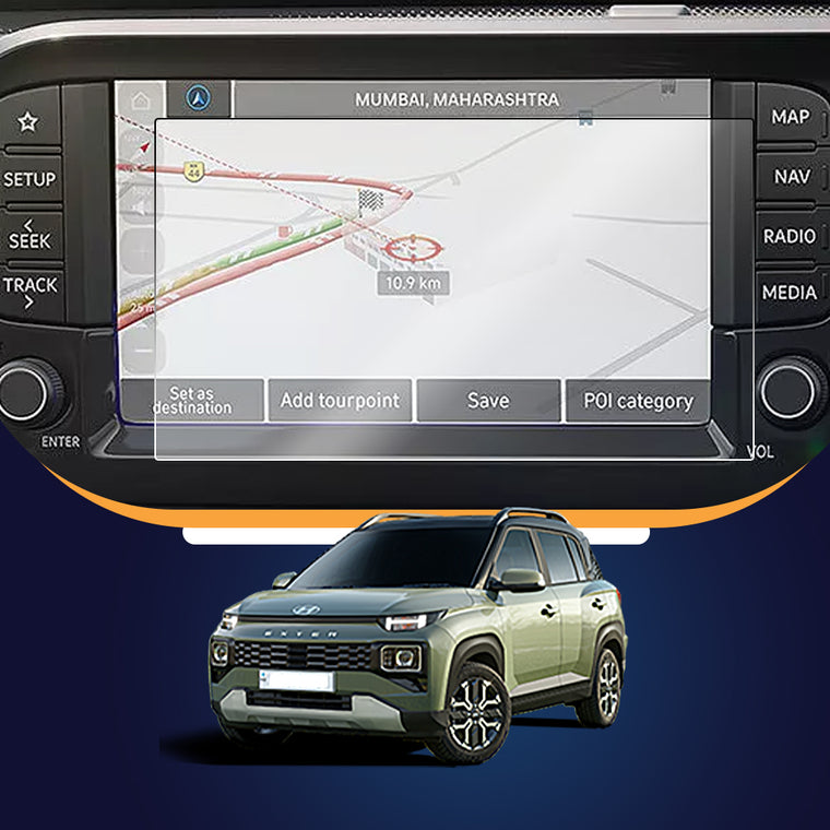 Hyundai Exter infotainment screen protector