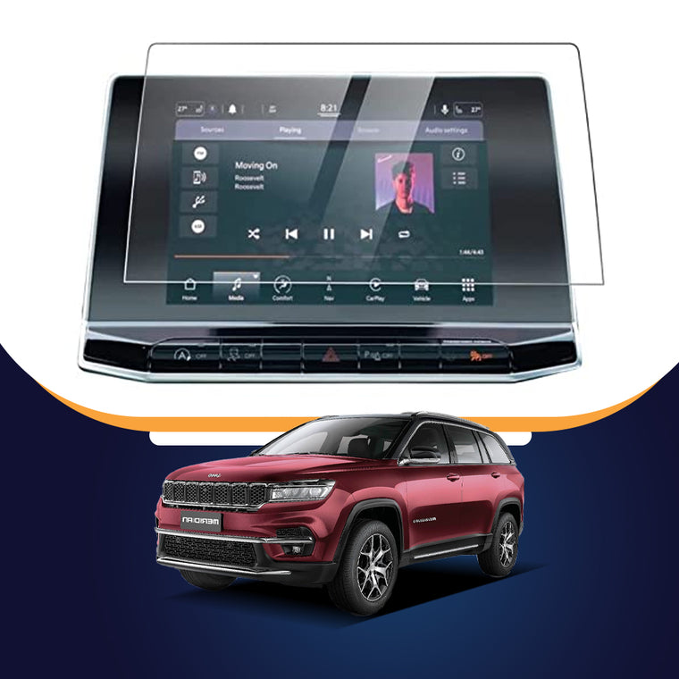 Jeep Meridian infotainment screen protector