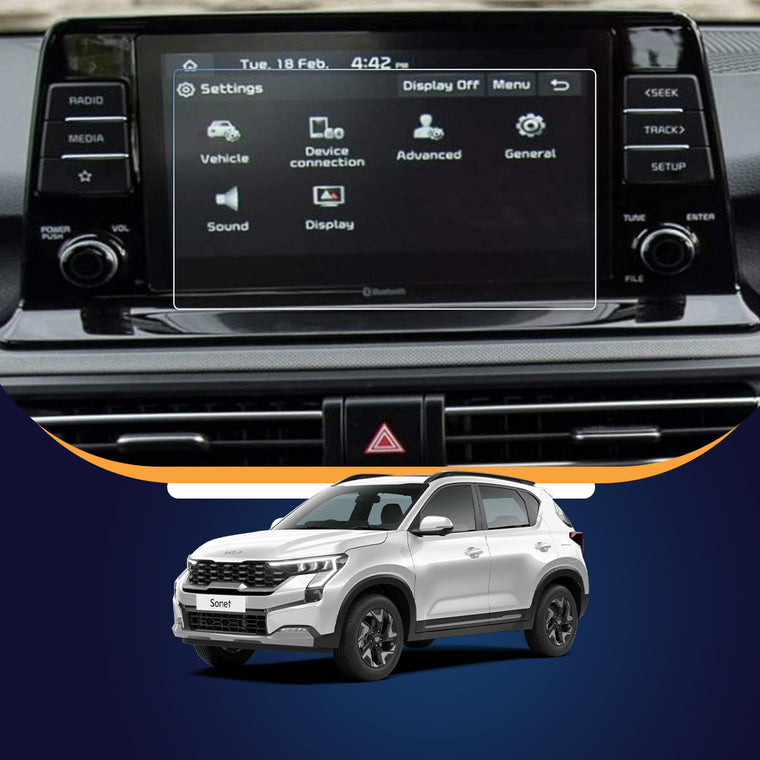 Kia Sonet infotainment screen protector