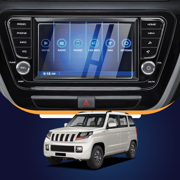 Mahindra Tuv 300 infotainment screen protector