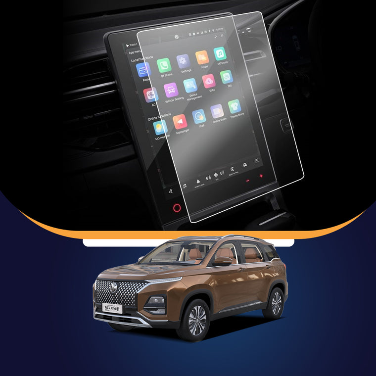 MG Hector Plus infotainment screen protector