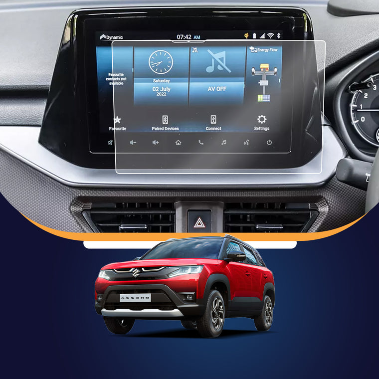 Maruti Suzuki Brezza infotainment screen protector
