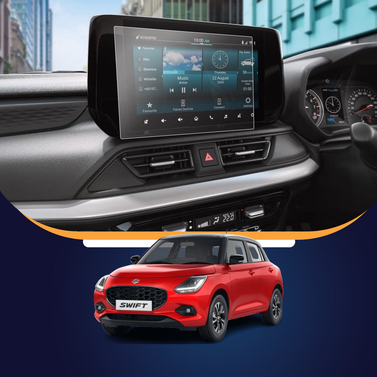Maruti Suzuki Swift Facelift infotainment screen protector