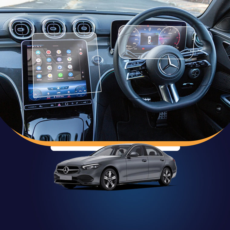 Mercedes-Benz C Class infotainment screen protector