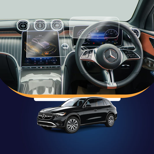 MERCEDES GLC [2023] Infotainment and Cluster Screen Guard