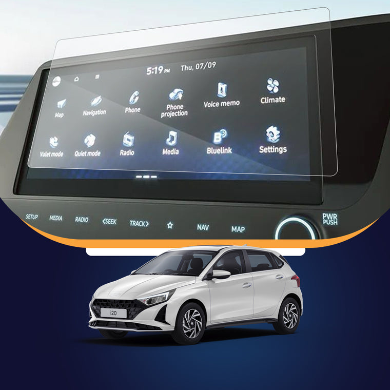 Hyundai i20 infotainment screen protector