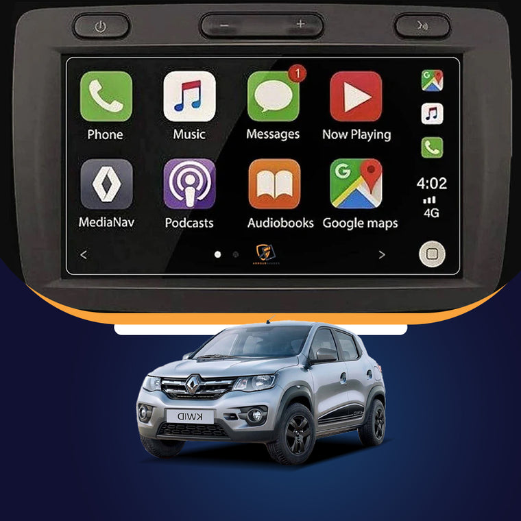 Renault Kwid infotainment screen protector