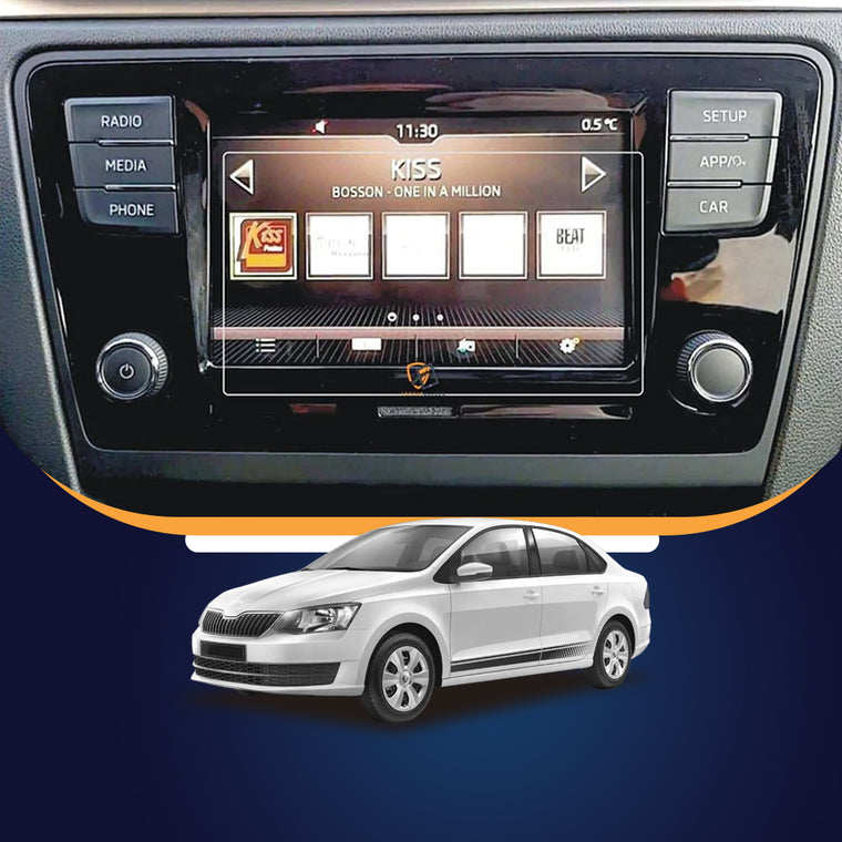 Skoda Rapid infotainment screen protector