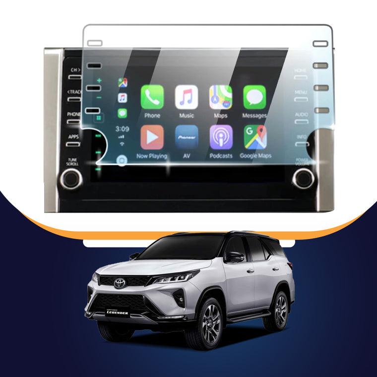 Toyota Fortuner Facelift infotainment screen protector