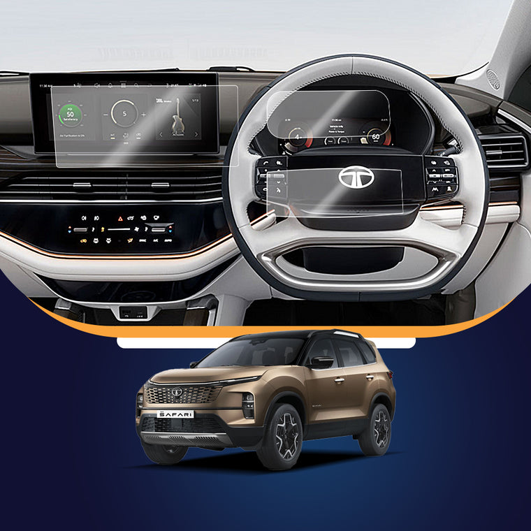 Tata Safari infotainment screen protector