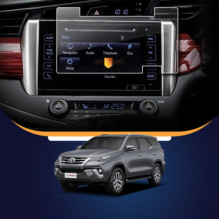Toyota Fortuner infotainment screen protector