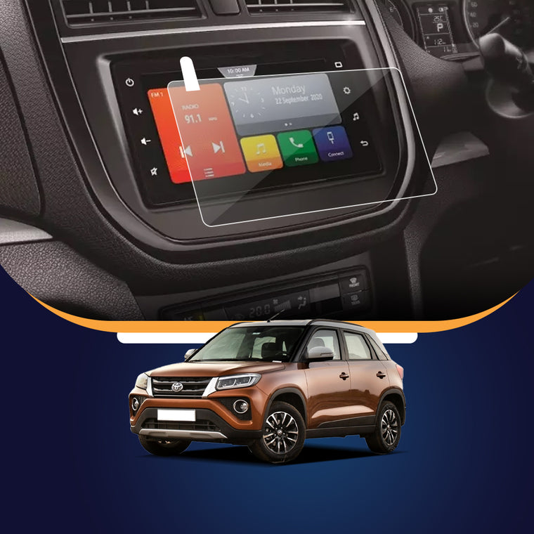 Toyota Urban Cruiser infotainment screen protector