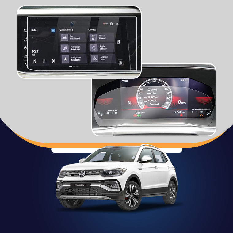 Volkswagen Taigun infotainment screen protector