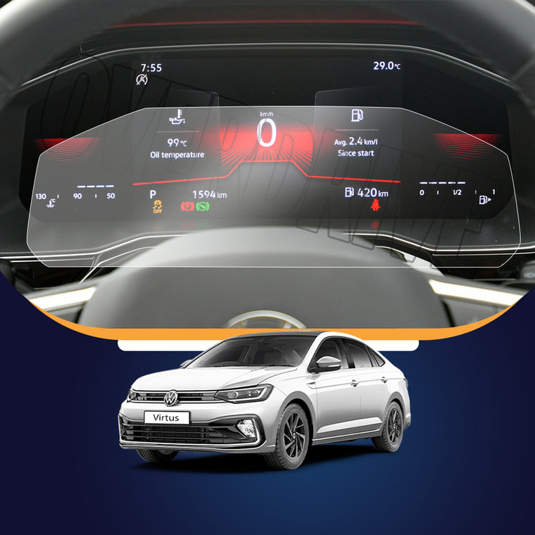 Volkswagen Virtus infotainment screen protector