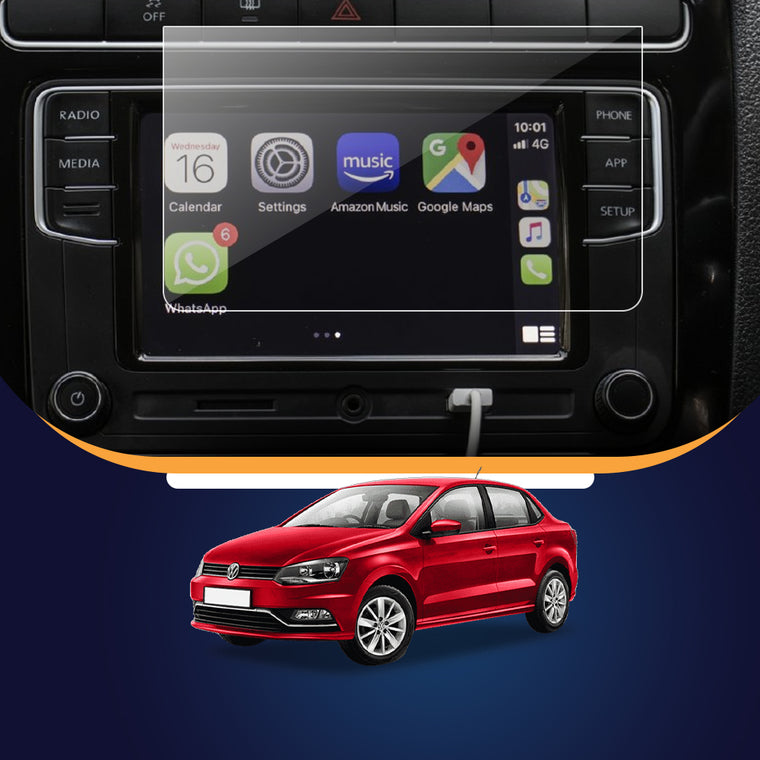 Volkswagen Ameo infotainment screen protector