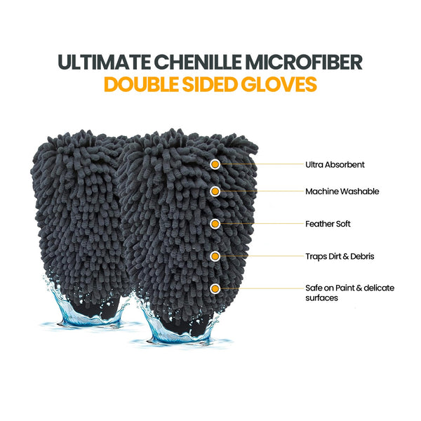Microfiber Car Wash Mitt
