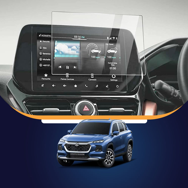 Maruti Suzuki Grand Vitara infotainment screen protector