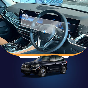 BMW X5 [2023- Running] Infotainment with Instrument Cluster
